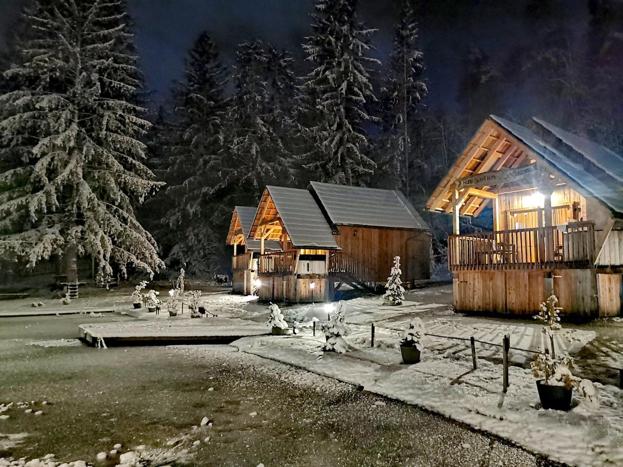 Hotel Ribno Luxury Glamping Bled Exterior foto